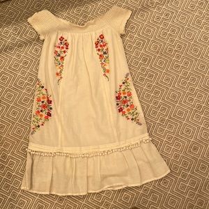 Precious Mexican floral dress from Anthropologie